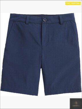 Lightweight Performance Shorts Boys' Active Preppy Stretch Waist Comfort
